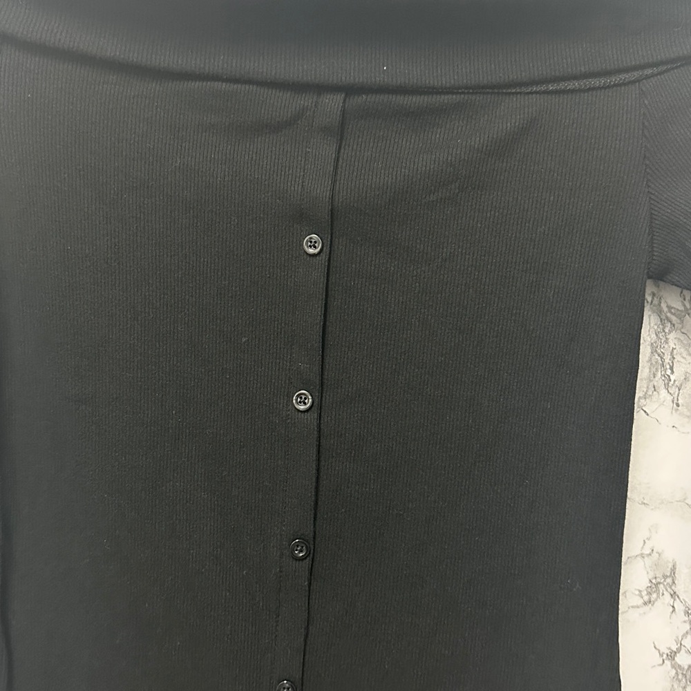 Wild Fable Women’s Black Long Sleeve Mini Bodycon Dress Size XS - Picture 4 of 12